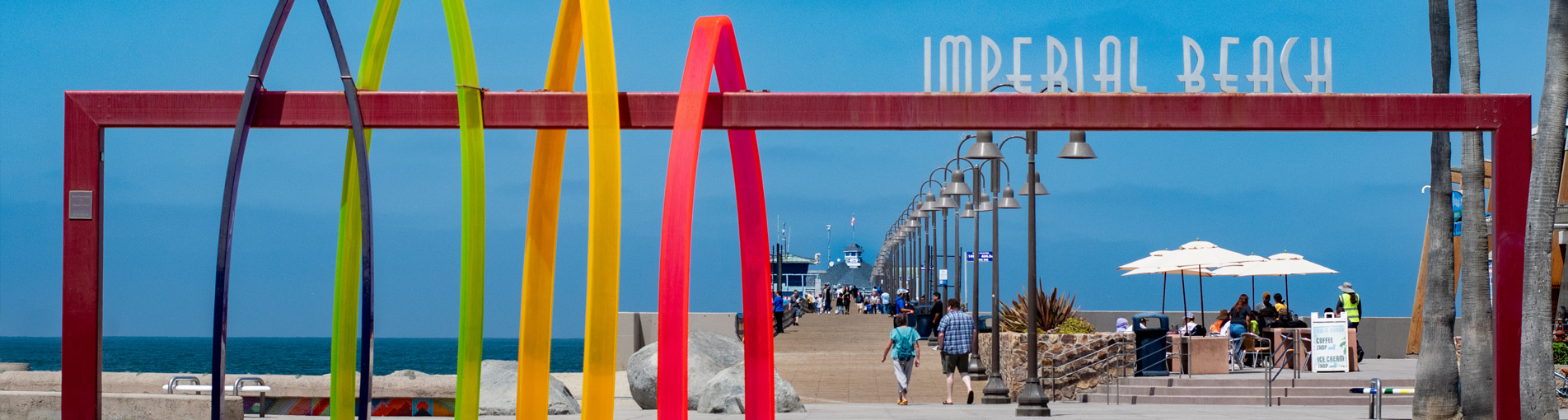 Imperial Beach Entryway Sign