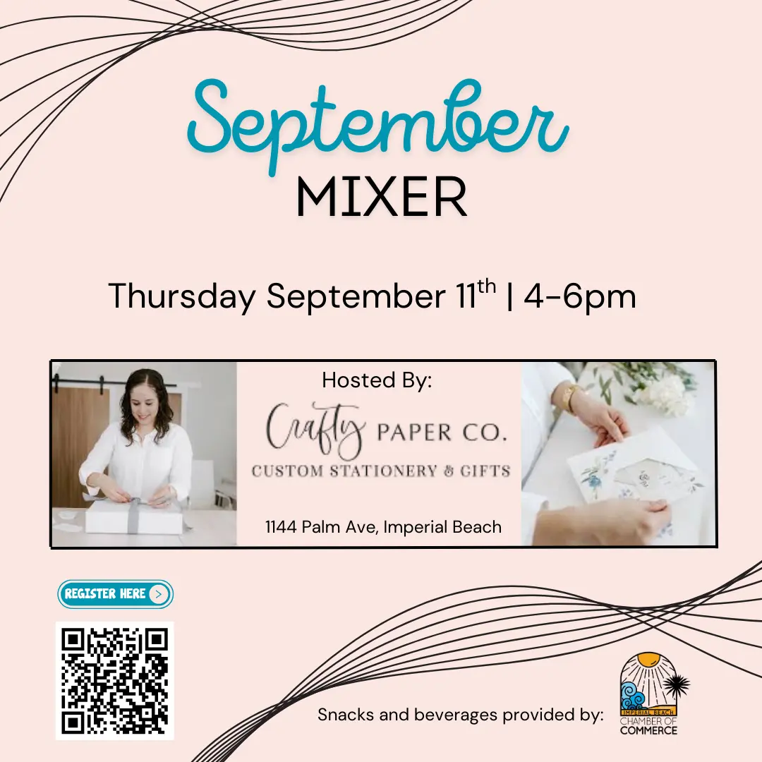 IB Chamber September Mixer - Hosted by Crafty Paper Co. IB Chamber September Mixer - Hosted by Crafty Paper Co.