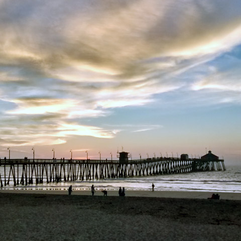 Imperial Beach Pier Sunset