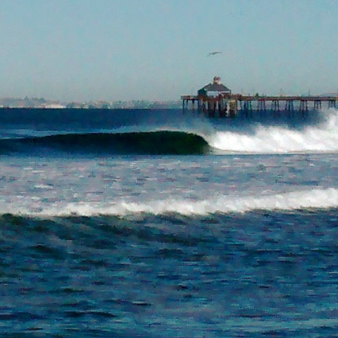 Imperial Beach Pier Surf