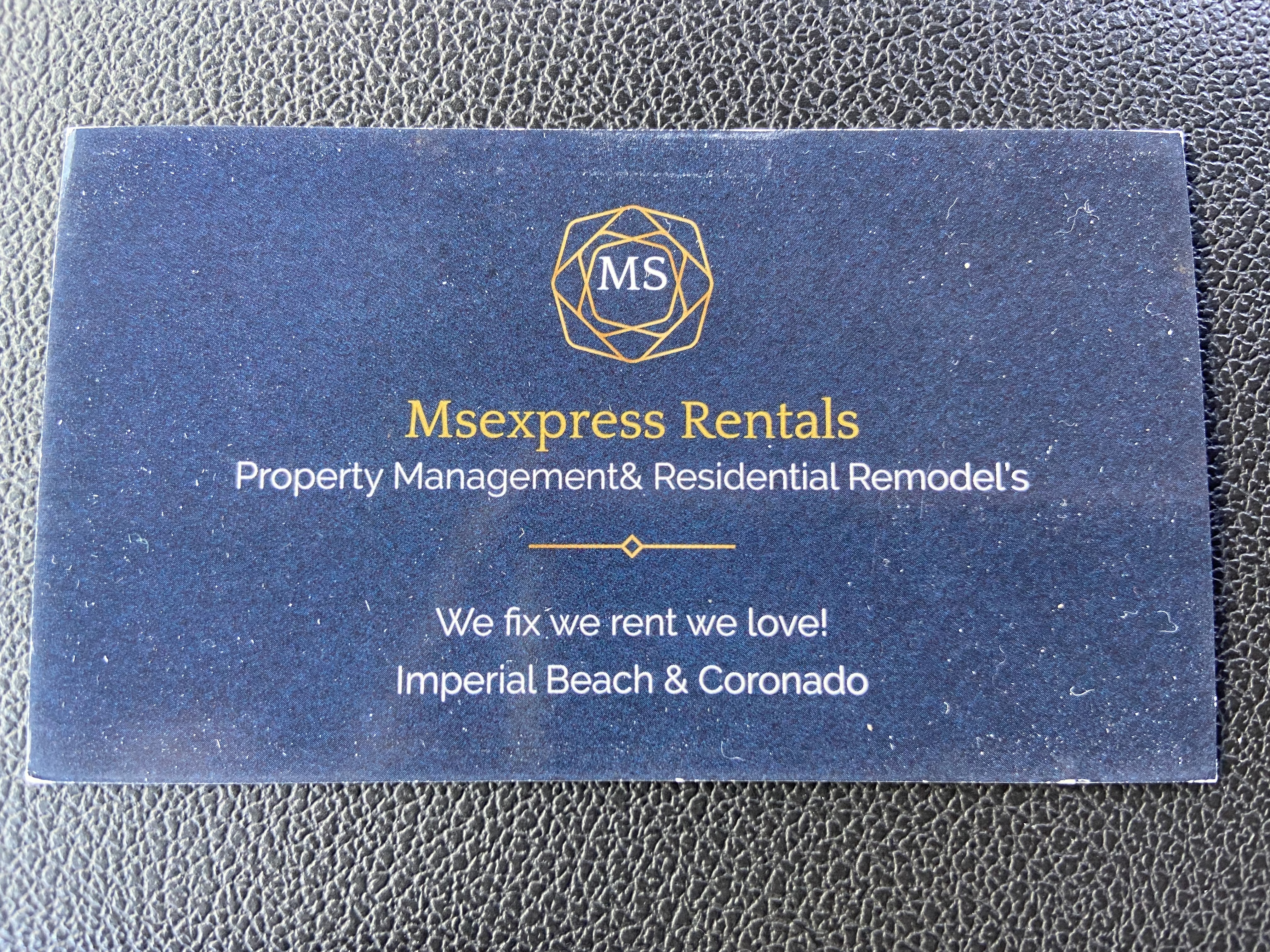 Msexpress rentals