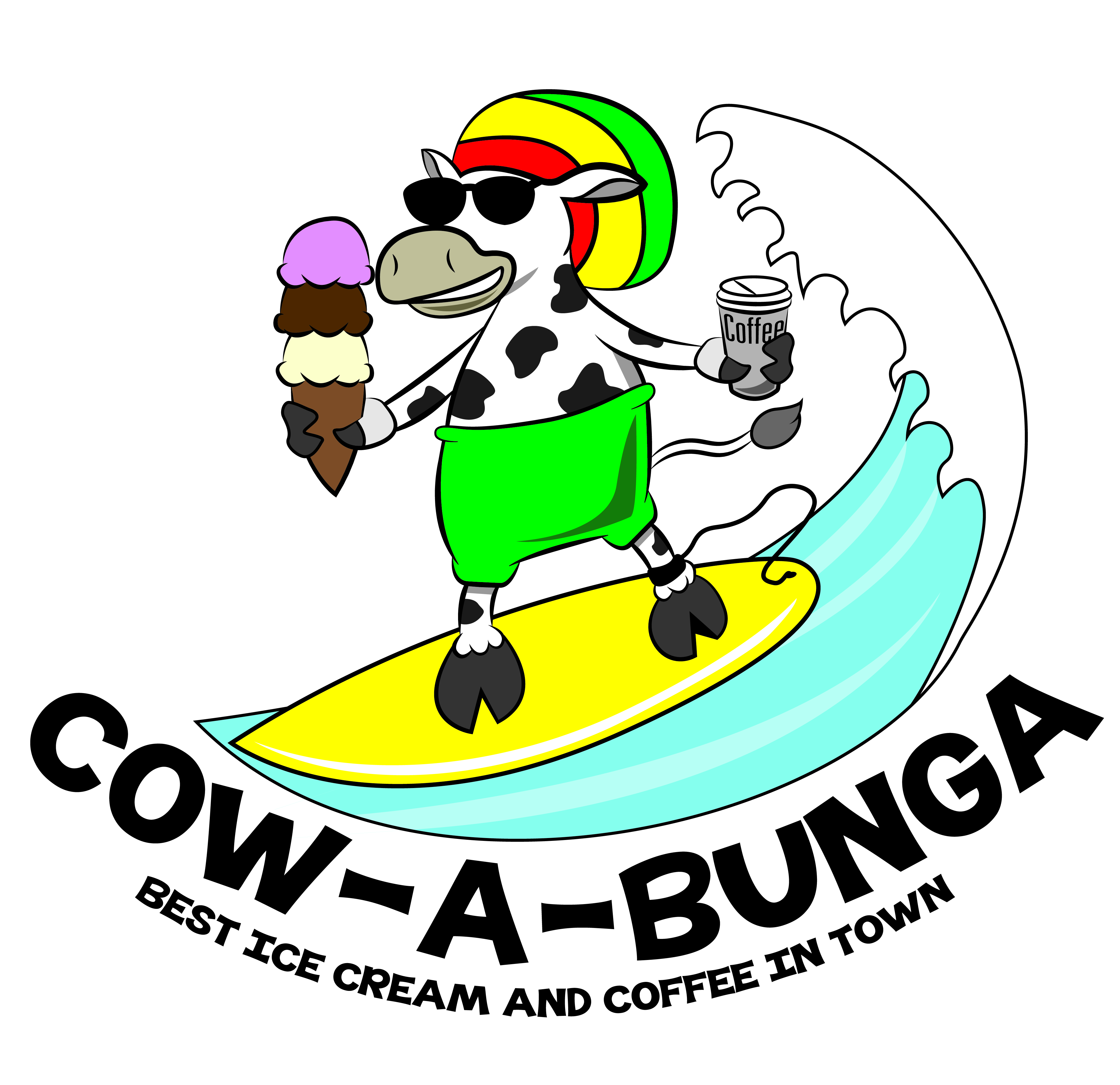Cow-A-Bunga Ince Cream & Coffee