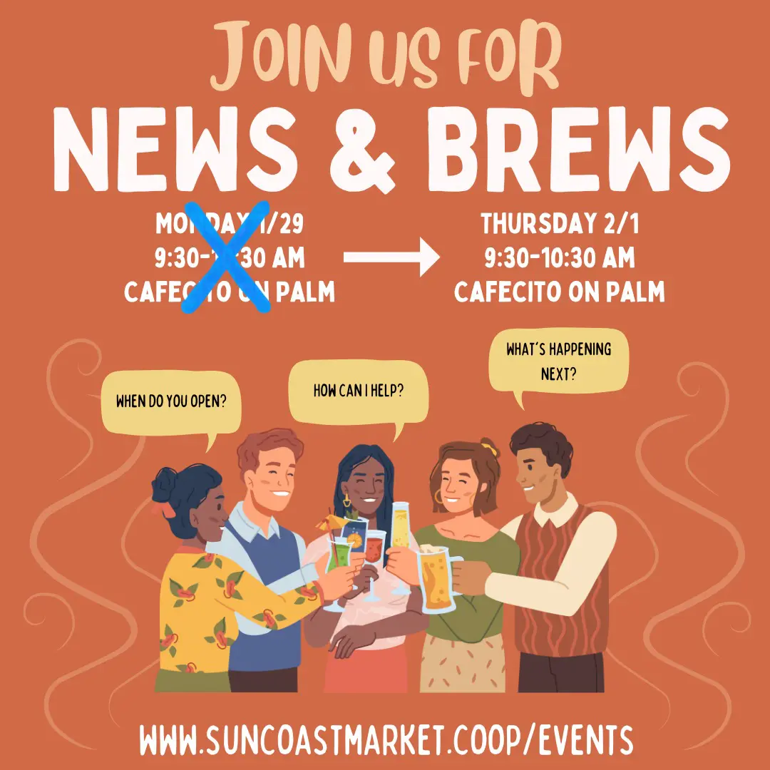 News & Brews with Suncoast Market