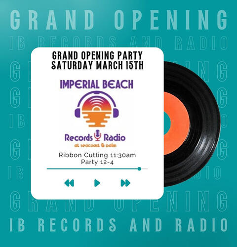 Imperial Beach News Article:Imperial Beach Records and Radio
